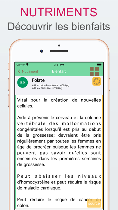 Screenshot #1 pour Alimentation Assistant