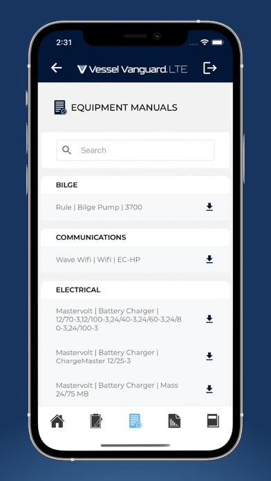 Vessel Vanguard LTE Screenshot