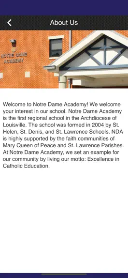Game screenshot Notre Dame Academy, Louisville apk