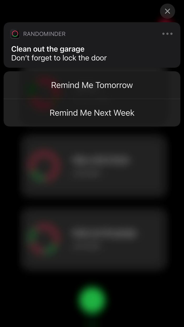 Randominder - Random Reminders