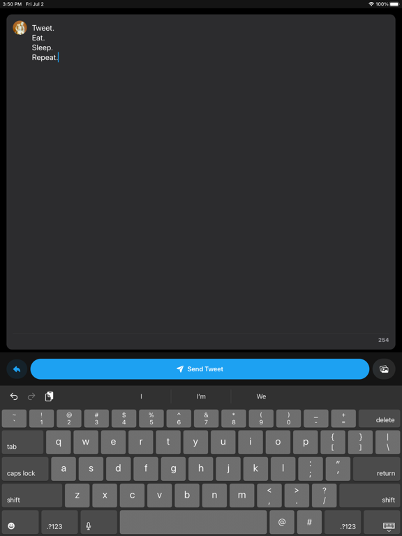 Screenshot #5 pour Broadcast: Just Tweet