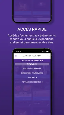 Game screenshot Cannes Agenda apk