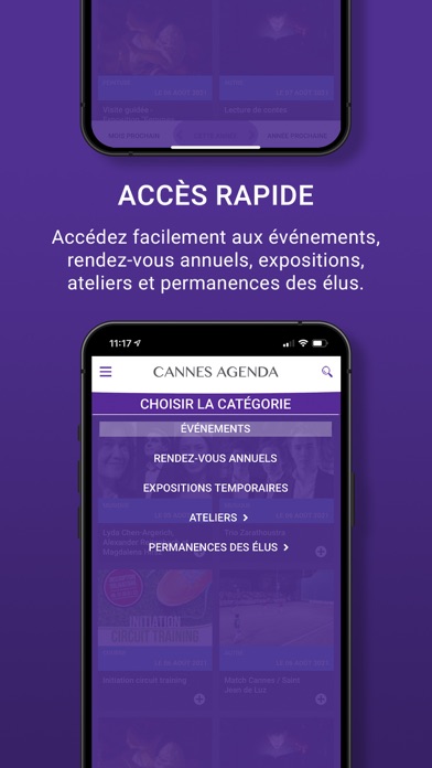 Cannes Agenda Screenshot