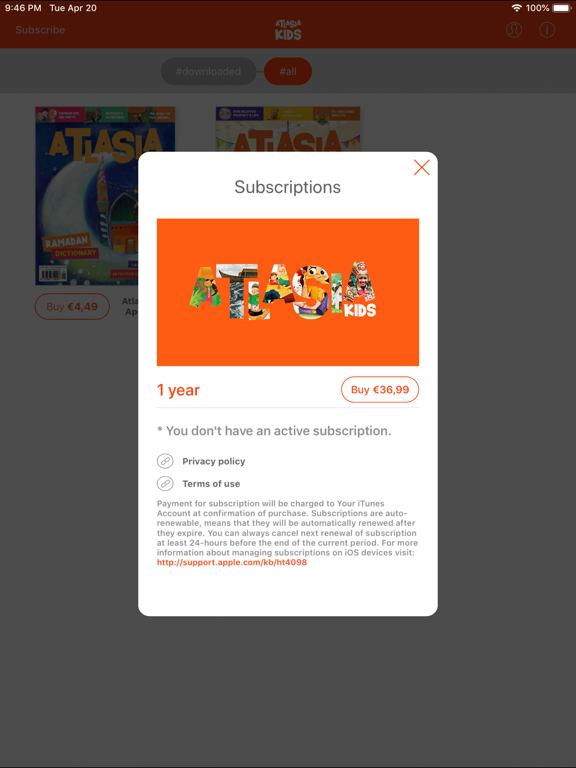 Screenshot #6 pour Atlasia Kids Mag