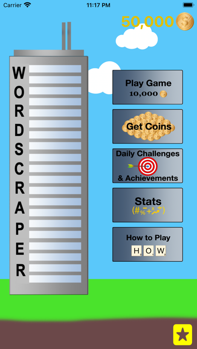 Wordscraper Word Tile Game Screenshot