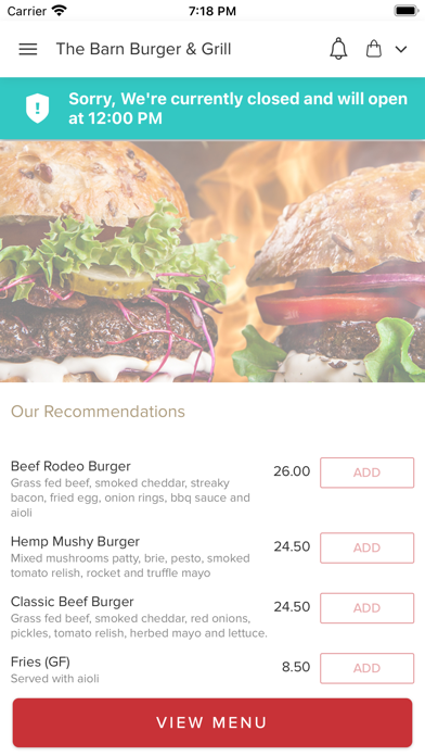 The Barn Burger & Grill Screenshot