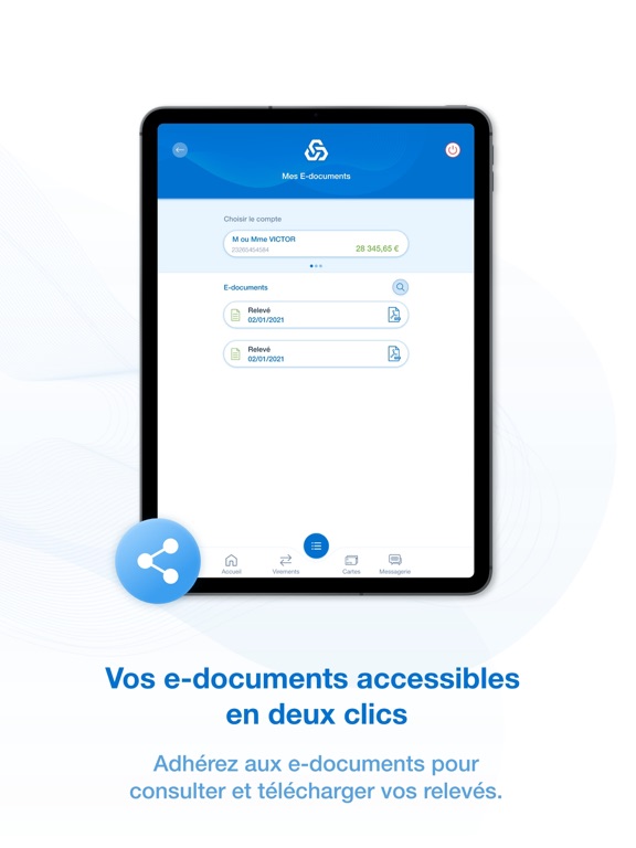 CGD mobile iPad screenshot 6 - Finance app