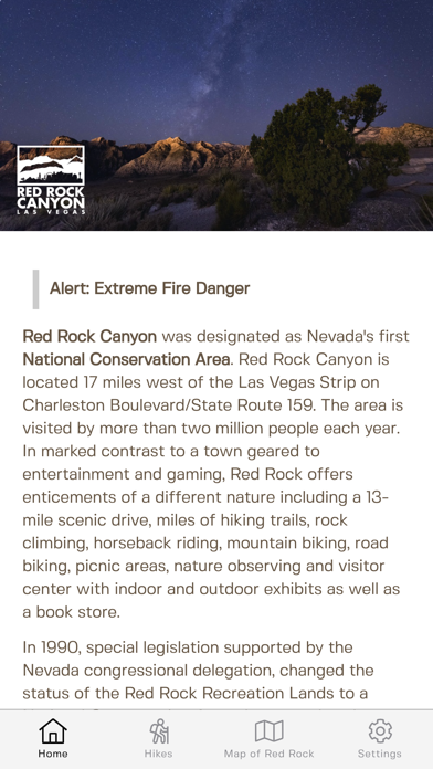 Red Rock Canyon NCA Screenshot