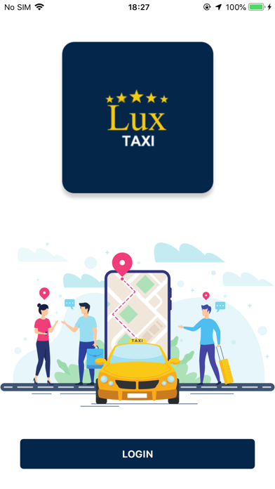 Lux Taxi Beograd Screenshot