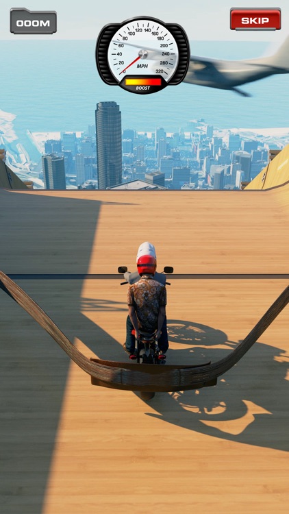 Ramp Bike Jumping