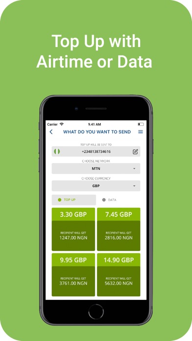 Overseas Top Up Screenshot