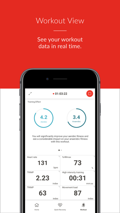 Firstbeat Sports: Athlete Screenshot