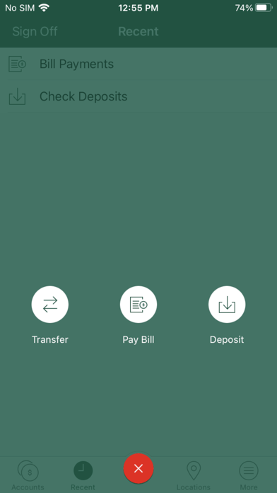 M&M Bank Mobile Screenshot