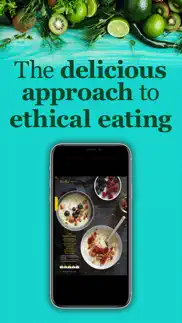 vegan food & living iphone screenshot 2