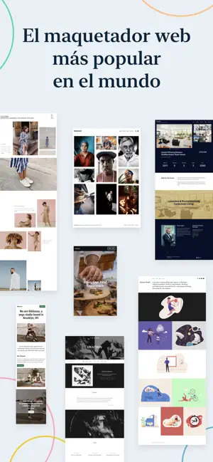 Screenshot 1 WordPress - Constructor web iphone