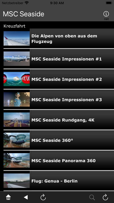 MSC Seaside Screenshot