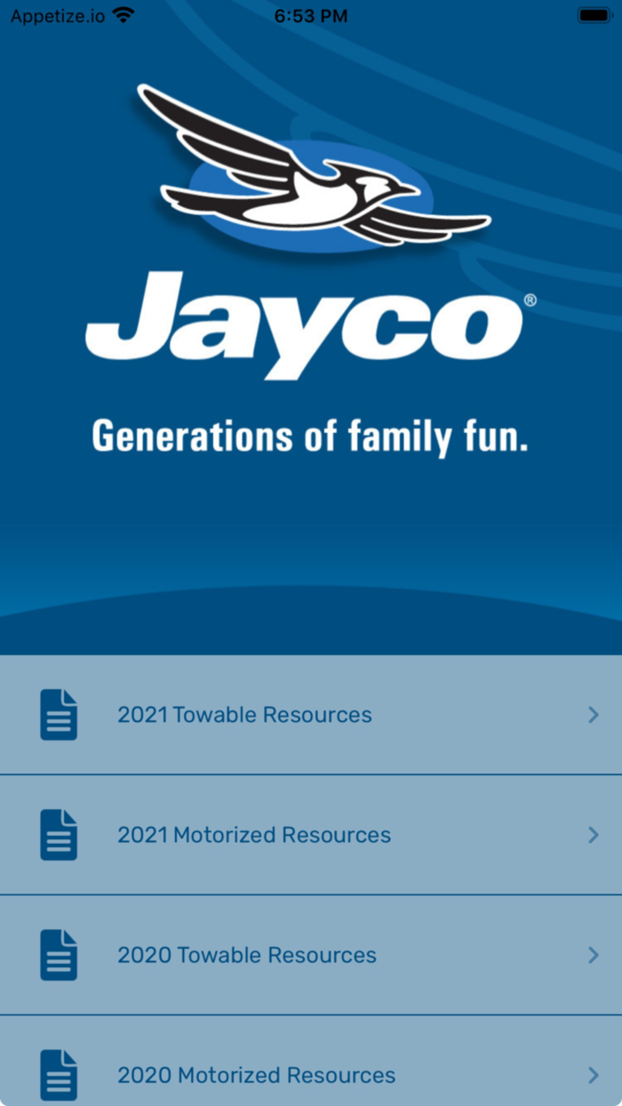 Jayco Sales Tool Kit