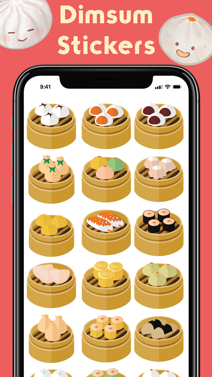 Dim Sum Stickers