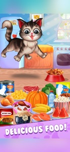 My Fluffy Kitty: Pet Care Game screenshot #4 for iPhone