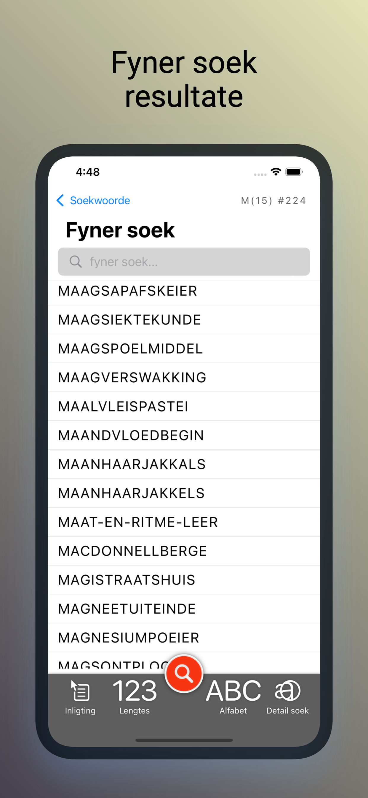 WoordeLyste