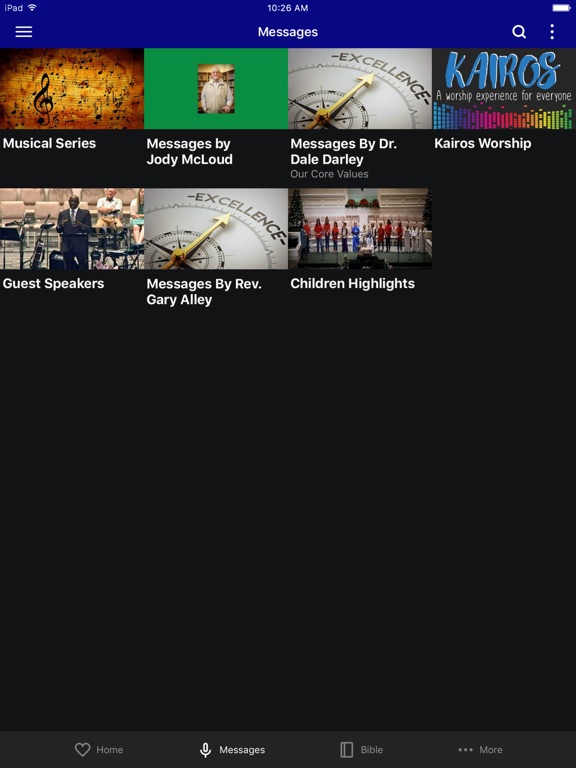 First Baptist Church Kingston iPad screenshot 3 - Lifestyle app