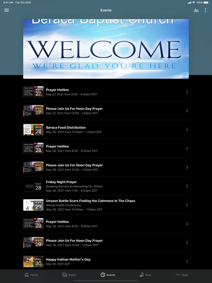 Beraca Baptist Church