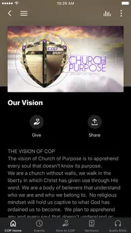 Game screenshot Church of Purpose Dothan apk