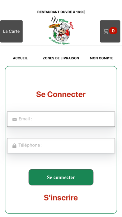 MILANO PIZZA Reims Screenshot