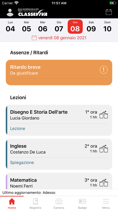 AANT Accademia Studenti Screenshot