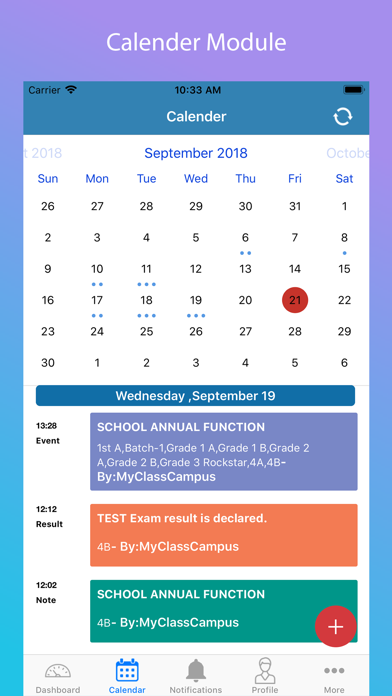 Monarch International School Screenshot