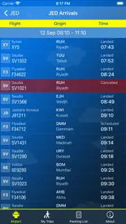 jeddah airport info + radar iphone screenshot 2