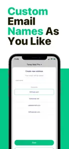 Temp Mail Pro for iPhone screenshot #3 for iPhone