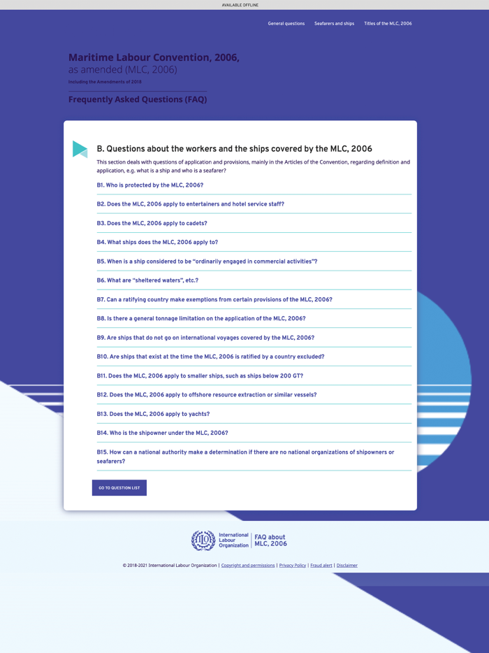 Maritime Labour Convention2006