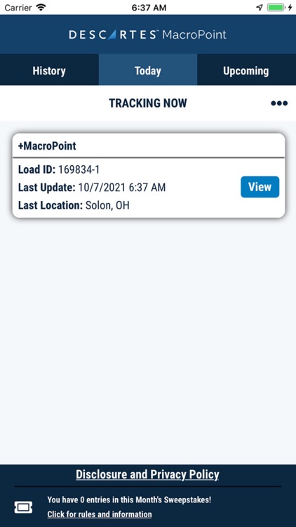 MacroPoint For Truckers