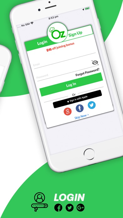 OZFOODHUNTER-Order Food Online Screenshot