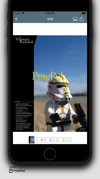 PragPub Magazine app Screenshot