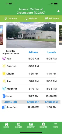 Game screenshot Islamic Center of Greensboro apk