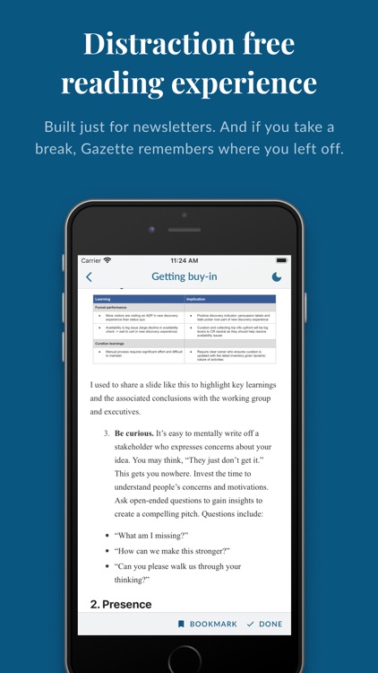 Gazette Newsletter Reader