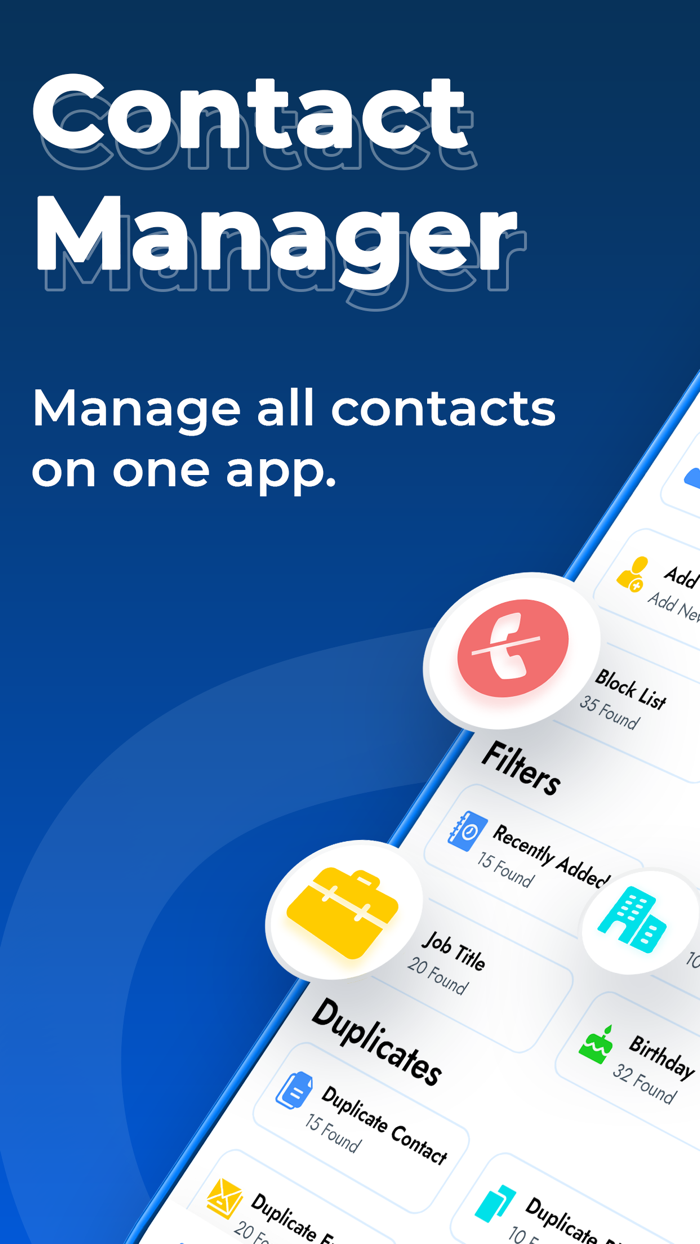 Contact Manager Backup Merge