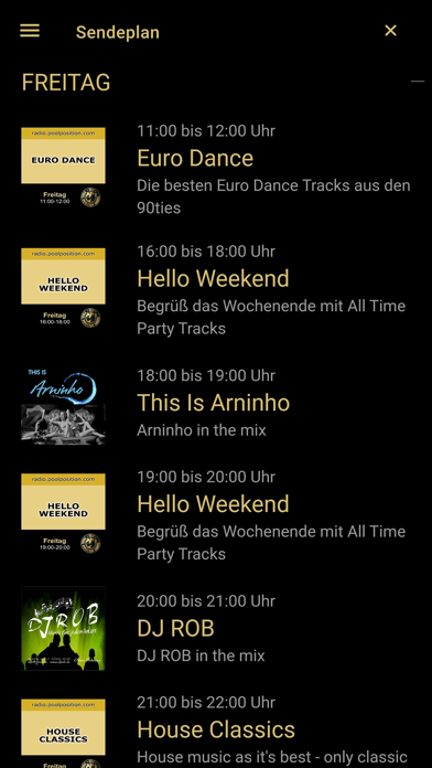 Pool Position Radio Screenshot