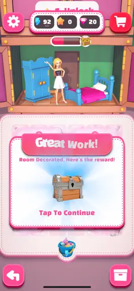 Game screenshot Merge Dollhouse apk