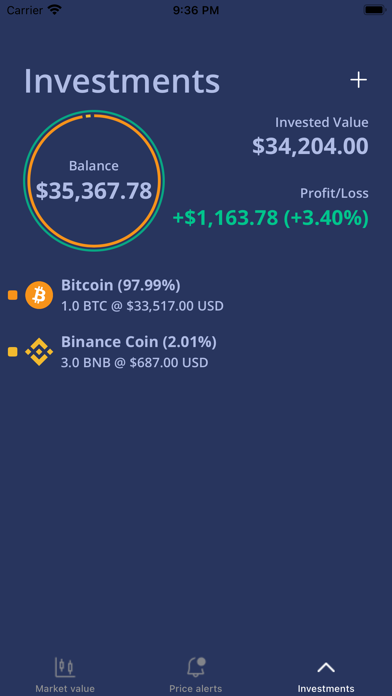 CoinAlerter Screenshot