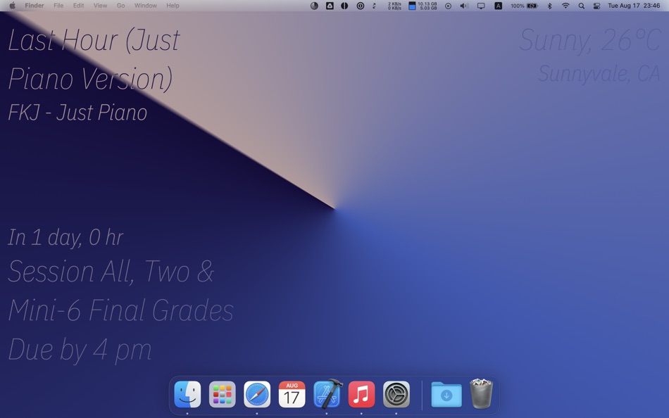 HourGlass - Dynamic Desktop - 0.3.5 - (macOS)