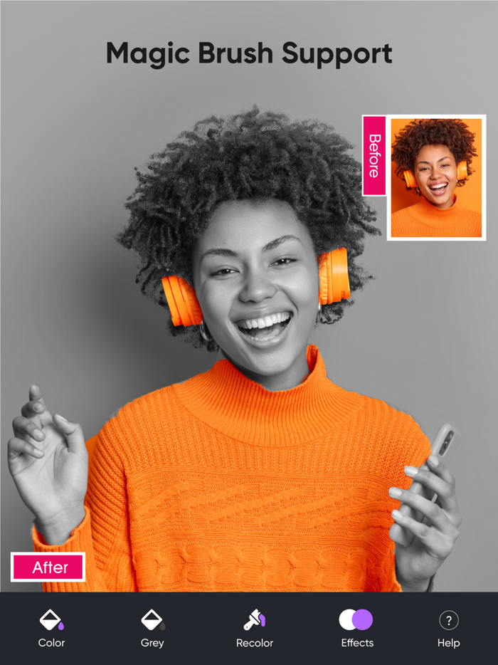 Change color of photos Auto