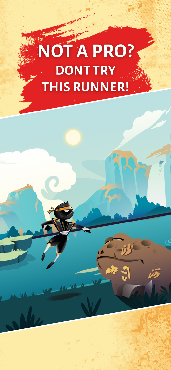 Ninja GO Line Runner