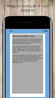 productivity timer iphone screenshot 3
