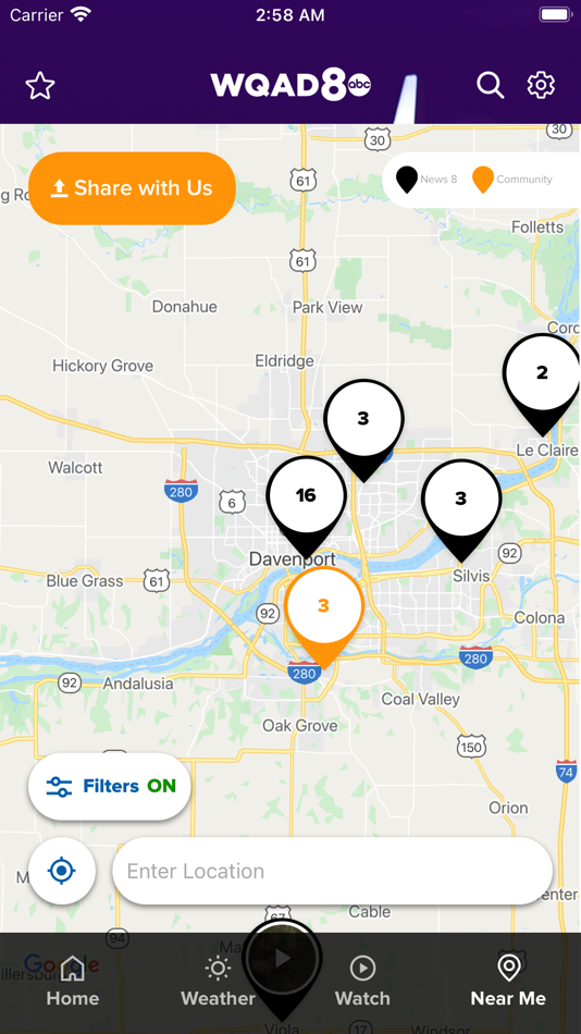 #4. WQAD News 8 Quad Cities (iOS) 由: Tegna Inc.