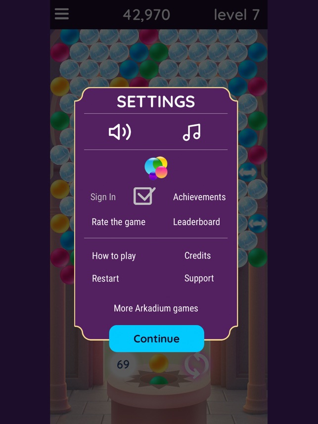 Arkadium's Bubble Shooter  Instantly Play Arkadium's Bubble