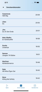 Dansbandskanalen screenshot #2 for iPhone