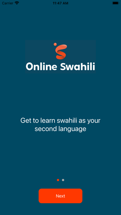 Online Swahili Screenshot